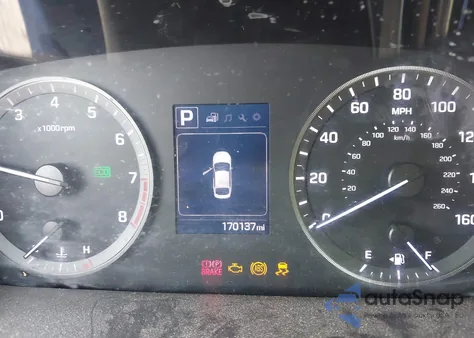 2016 Hyundai Sonata z USA, uszkodzony, nr VIN 5NPE24AF1GH411205